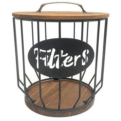 Qezodsx Coffee Filter Holder and Storage Container