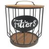 Qezodsx Coffee Filter Holder and Storage Container view 1