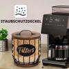 Qezodsx Coffee Filter Holder and Storage Container view 4