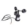 Sxhlseller Ultrasonic Weather-Resistant Wind Speed Sensor, High Accuracy, for Greenhouses, Ships, and Weather Stations, ABS Size view 2