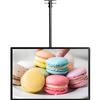 COAKUE Ultra-Slim LED Light Box with Snap Frame, Wall-Mounted Backlit Menu Board, 40 x 60 cm Horizontal view 1