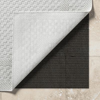 Non-Slip Mat 110 x 295 cm, Cuttable PVC Underlay for Carpets, Drawers, Cars, Shelves and Trays, Black