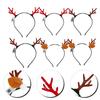 TEHAUX 6-Piece LED Antler Headbands with Lights, Random Styles view 4