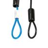 Generic 2-Piece 3 mm Stainless Steel Safety Cable, 50–300 cm, Multiple Colors (Black, 200 cm) view 2