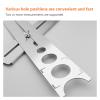 Multifunctional Stainless Steel Tile Hole Locator Ruler (37 mm) view 3