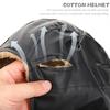 VALICLUD Sheep Wool Winter Hard Hat Liner with Ear and Neck Coverage view 3