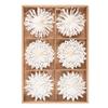 Ideen mit Herz Paper Stars and Snowflakes for Hanging, Cream White, 10 cm, 12-Pack view 2