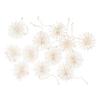 Ideen mit Herz Paper Stars and Snowflakes for Hanging, Cream White, 10 cm, 12-Pack view 4