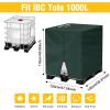 1000L IBC Tank Cover, 420D Oxford Fabric, Green view 2