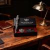 Frenaki Old F*ckers Club Limited Edition Pen, Black Metal Premium Pen with Card and Badge, 1 pc view 2
