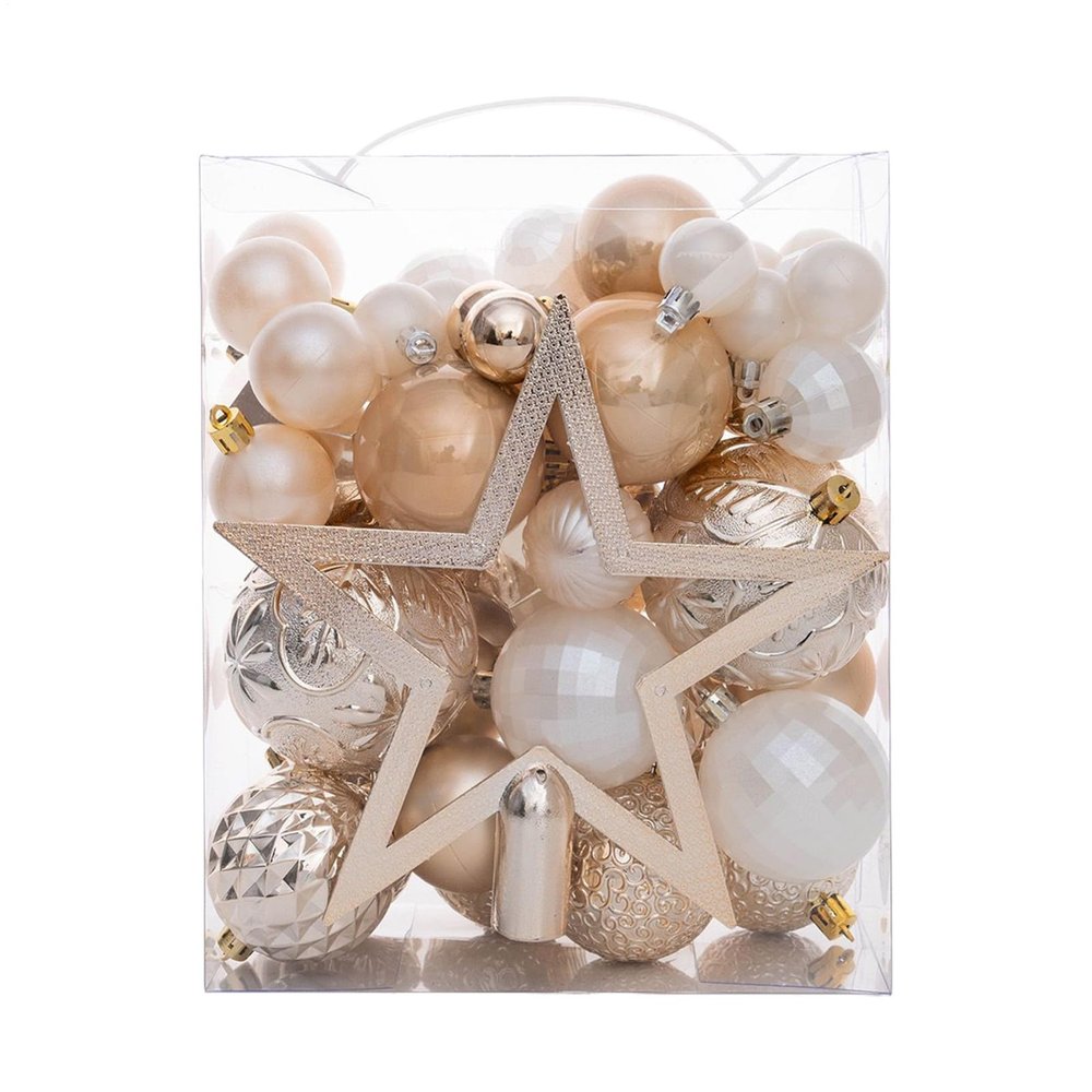 Christmas Ornament Balls, 50-Piece Set, 339 g
