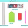 5D Diamond Painting Kit for Adults, Floral Birds, Retro XXL 300 x 100 cm view 4