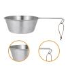 MotiveTech Camping Bowl/Cup, 2 L, Portable Deep Cooking Pot view 2