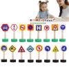 Kids' Traffic Signs, 16-Piece Toy Set view 1