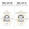 1-Piece MXL 40T/42T Timing Pulley, 2.032 mm Pitch, 5–17 mm Bore, Aluminum, for 6/10/15 mm Belts view 2