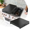 Custom-Fit Gas Stove Cover with Cutting Board, Heat-Resistant Stainless Steel, 30 x 22.9 x 3.6 in view 1