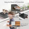 Custom-Fit Gas Stove Cover with Cutting Board, Heat-Resistant Stainless Steel, 30 x 22.9 x 3.6 in view 4