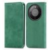YUEQIAN Case for Honor Magic8 Lite/Magic 8 Lite, Premium PU Leather Flip Wallet Case with Card Slot, Magnetic Closure and Foldable Stand, Shock-Resistant, Green view 1
