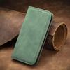 YUEQIAN Case for Honor Magic8 Lite/Magic 8 Lite, Premium PU Leather Flip Wallet Case with Card Slot, Magnetic Closure and Foldable Stand, Shock-Resistant, Green view 2