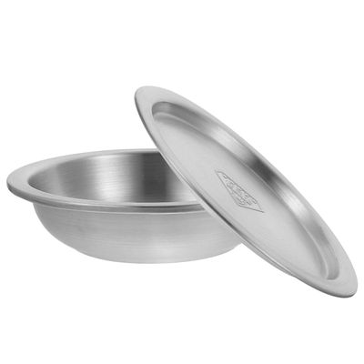 Housoutil Stainless Steel Vinegar Dish, 1 Set, Reusable, Durable, Silver