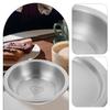 Housoutil Stainless Steel Vinegar Dish, 1 Set, Reusable, Durable, Silver view 3