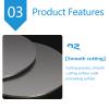 Flat Round A3 Iron Sheet, 85 mm Diameter, 0.5 mm Thick view 4
