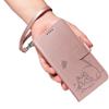 Ymyhyuxi Phone Case for Samsung Galaxy A06 (4G/5G), Wallet, Magnetic Closure, Card Holder, Leather Case, Embossed Cat Brings Good Luck Design (Rose Gold) view 4