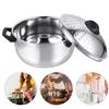 18/10 Stainless Steel Pasta Cooker, 1.5 L, with Strainer Lid, Silver view 2