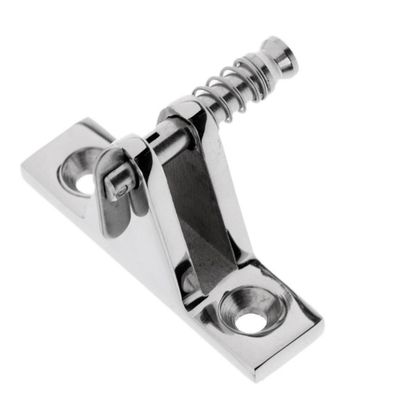 Mikinona Stainless Steel Boat Deck Hinge Bracket for Marine Boat Canopies