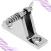 Mikinona Stainless Steel Boat Deck Hinge Bracket for Marine Boat Canopies view 2