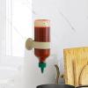 Yidueace Upside-Down Silicone Bottle Holder, Wall-Mounted Flexible Stand view 3