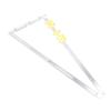 Hyuduo Folding Locator Ruler, Stainless Steel Hole Drilling Ruler with 5 Sliders, 2-in-1 Connector for Woodworking and Craft Projects, Adjustable Portable Measuring Tool view 4