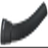 For Kärcher WD MV Vacuum Cleaners: Curved Hose Handle, 35 mm Diameter view 3