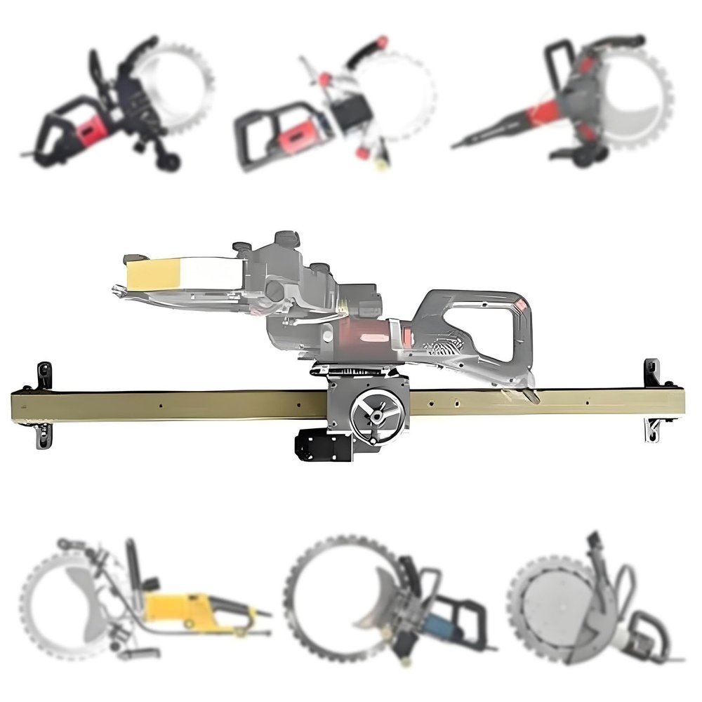 ZHPPED Electric Ring Saw Guide Rail, 1.5 m