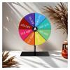 AYWTIUN Prize Wheel, Wipe-Clean Spinning Wheel, Color Roulette, Customizable Tabletop Prize Wheel view 4