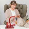 Alyxen Wooden Yarn Holder with Magnetic Spinner view 4