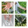 Clear PVC Tarp 145 x 250 cm with Grommets and Rope view 2