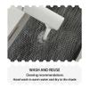 Non-Slip Rug Pad 230 x 260 cm, Cuttable PVC Mat, Black view 4