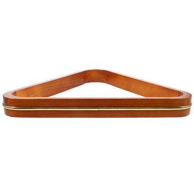 Hohopeti Wooden Billiard Ball Rack, Durable Triangle Design
