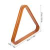 Hohopeti Wooden Billiard Ball Rack, Durable Triangle Design view 2