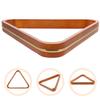Hohopeti Wooden Billiard Ball Rack, Durable Triangle Design view 4