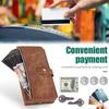 Wallet Crossbody Case for Samsung Galaxy Note 9, Brown view 3