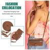Wallet Crossbody Case for Samsung Galaxy Note 9, Brown view 4