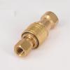 1-Piece 500 Bar 1/4" BSPT Female Hydraulic Brass Quick-Disconnect Coupling for Truck-Mounted Portable Carpet Cleaning view 3