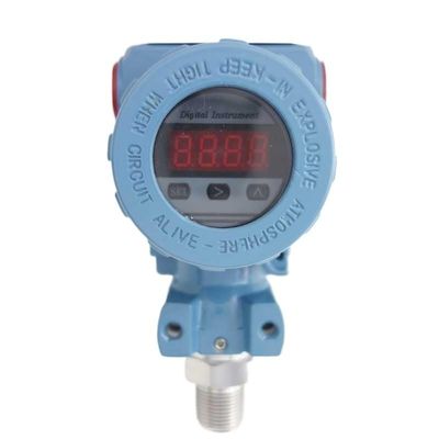 1-Piece Intelligent Silicon Pressure Transmitter with LED Display (00.1660 MPa), G1/4, 420 mA Output (0 to 0.2 MPa)