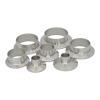 1-Piece Fitting, 51 mm OD Weld Pipe Clamp Ferrule, Fits Tri-Clamp 64 mm Flange, 304 Stainless Steel view 1
