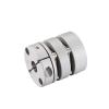Diaphragm Coupling, 1 Pc, Double-Diaphragm Motor Shaft Coupling D32L41mm, High-Torque Stepper Motor Servo, 5-15mm, Printer (5X10) view 3