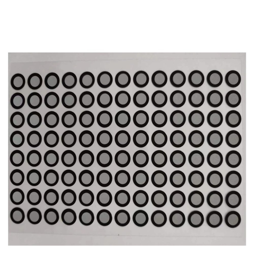 1,000 Highly Reflective Markers, Reference Points for Easier 3D Scanning (8 mm Inner, 12 mm Outer, 500)