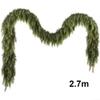 Artificial Cedar Garland with Realistic Pine Needles, 2.7 m view 2