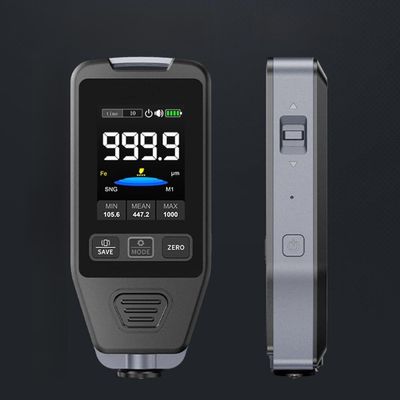 URPIZY CTG-20 Digital Paint Thickness Gauge for Cars, 0–1400 µm, Fe/NFe/Fe+Zn
